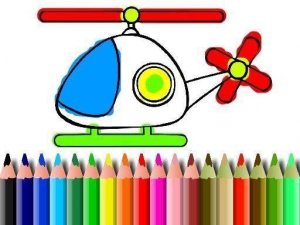 Aerial Vehicle Coloring Studio