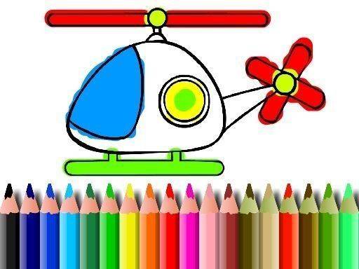 Aerial Vehicle Coloring Studio