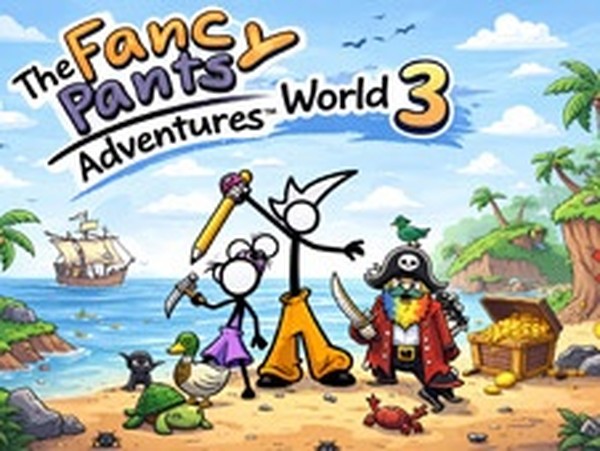 The Fancy Pants Adventures: World 3 Online Arcade Game