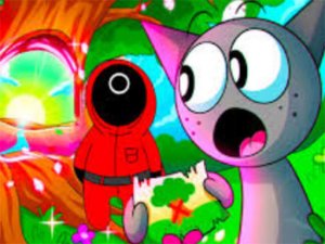 When Sprunki Meet Squid Game Online Music Game