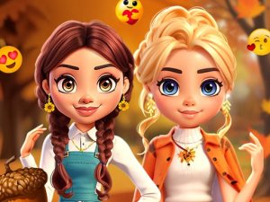 Lovie Chics Fall Dress Up Online Dress Up Game