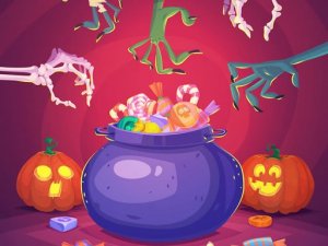 Halloween Monsters Memory Puzzle