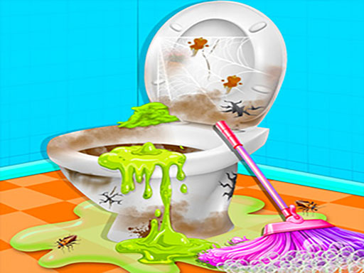Dirty Home Cleaning Fix Online Puzzle Game