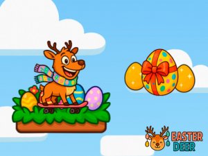 Easter Deer Online Arcade Game