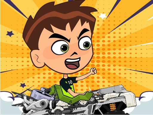 Ben 10 Crazy Truck Driving Game Arcade Game