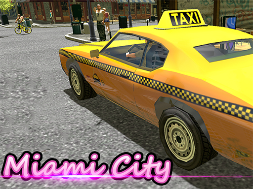 Miami Taxi Driver 3D Online Driving Game