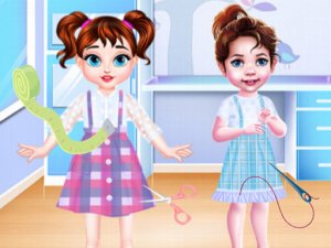 Baby Taylor Fashion Pinafore Dress Game Dress-Up Game