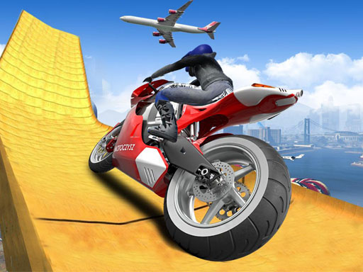 Impossible Moto Bike Track Stunts Online Arcade Game