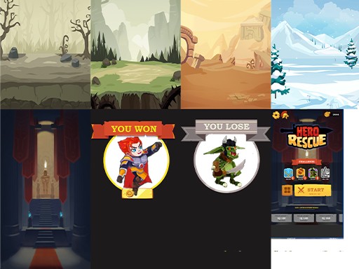 Hero Rescue 1 Online Arcade Game