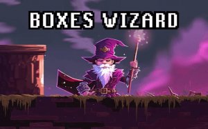 Boxes Wizard: Pixel Puzzle Platformer Online Game