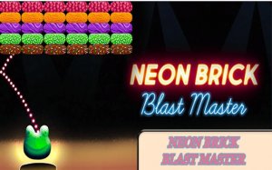 Neon Brick Blast Master - Arcade Ball Bounce Online Game