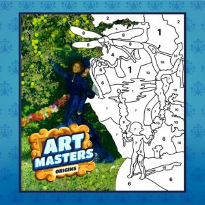 Art Master Origins Online Coloring Game - Coloring Puzzle Game