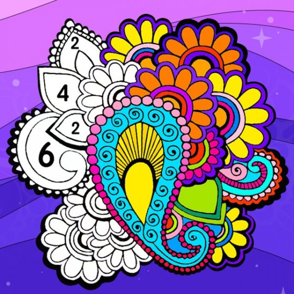 Color Fan Color By Number Online Puzzle Game