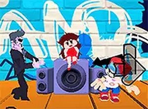 FNF Music 3D Online Rhythm Game Arcade Game