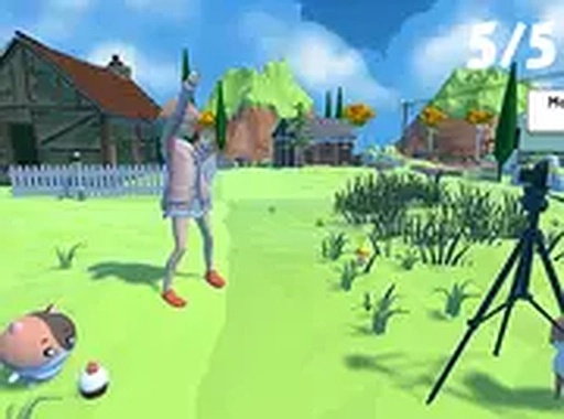 3D Cartoon Spot the Changes