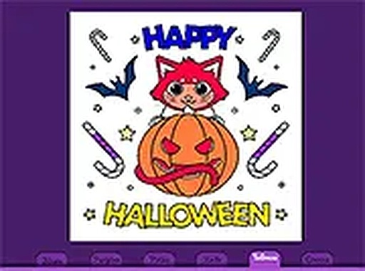Halloween Coloring Online Game - Coloring Game